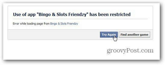 bingo slots friendzy facebook beperkt