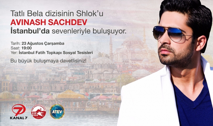 Avinash Sachdev ontmoet fans in Turkije