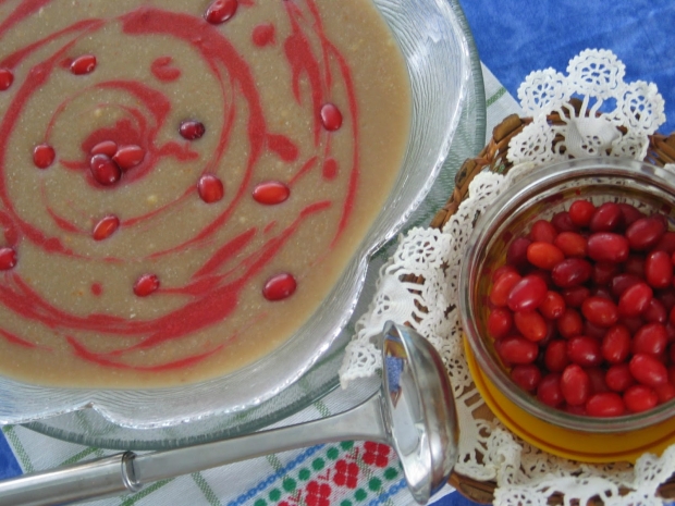 Hoe maak je cranberry-tarhana van limoen? Heerlijk soeprecept van cranberrytarhana