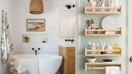 Hoe maak je opbergruimtes in badkamers?