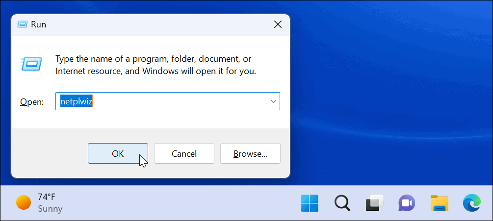 Accounttype wijzigen op Windows 11