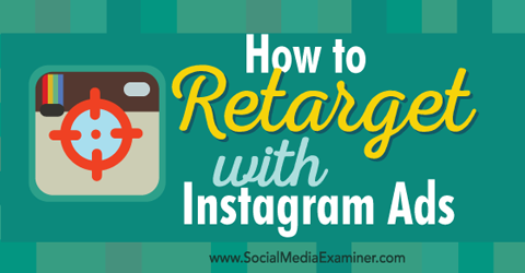 retarget met instagram-advertenties