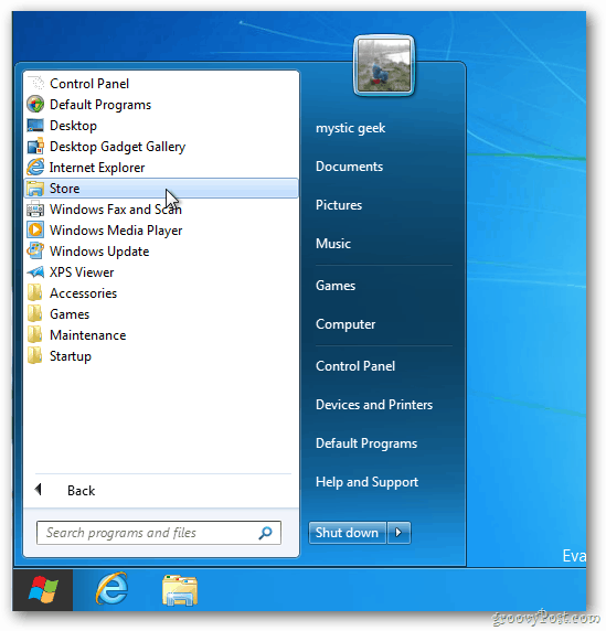 Startmenu Windows 8