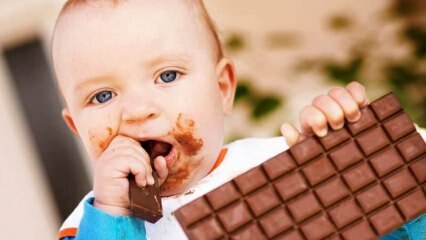Kunnen baby's chocolade eten? Chocolademelk recept voor baby's