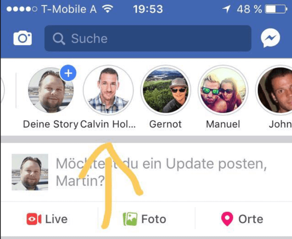 Het lijkt erop dat Facebook nu bepaalde pagina's toestaat om Facebook-verhalen te delen.