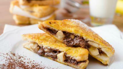Banaan Chocolade French Toast recept 
