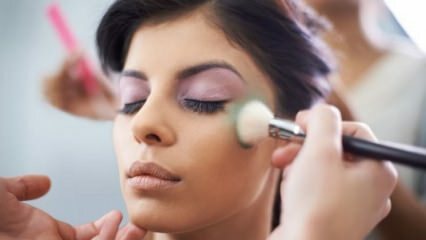 Speciale aanbevelingen voor make-up voor brunettes