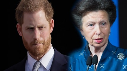 Prins Harry werd vervangen door zijn tante prinses Anne!