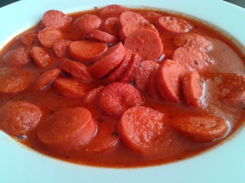 Hoe maak je worst met ontbijt-tomatenpuree? Worst Worst Recept