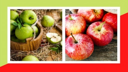 Zullen groene en rode appels aankomen? Afvallen met oedemateuze groene appeldetox