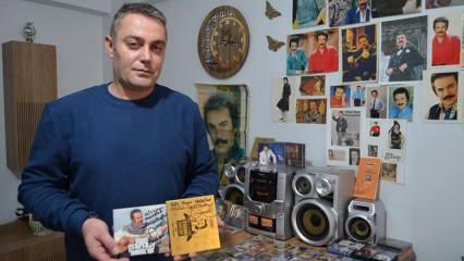 Orhan Gencebay veranderde zijn huis met zijn liefde in een museum! Posters en albums stonden op de agenda
