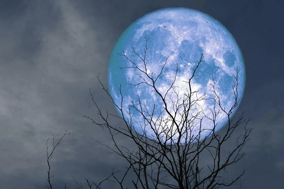 Wat is een blauwe maan