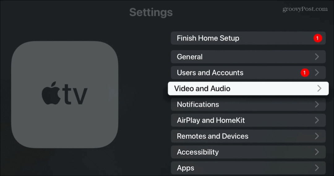 Hoe de Apple TV-beeldschermresolutie te wijzigen