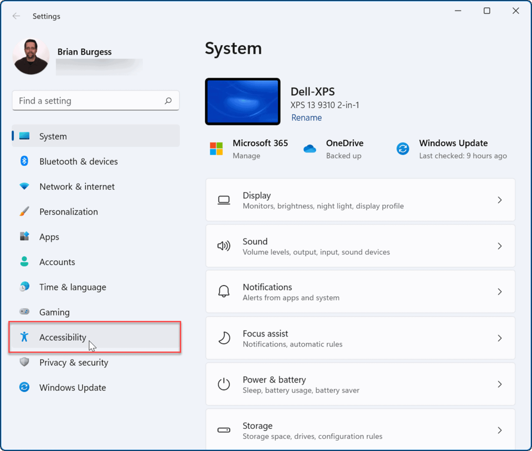 Windows 11 Instellingen Toegankelijkheid