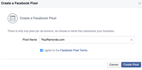 het benoemen van een Facebook-pixel