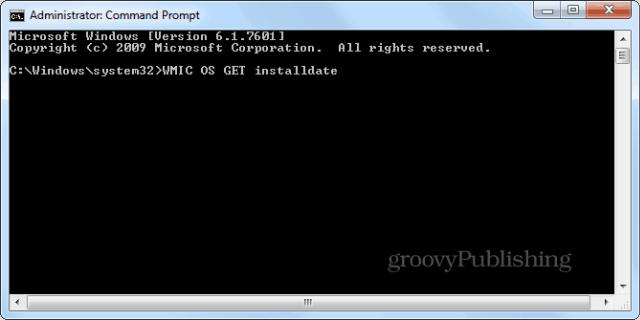 Windows installatiedatum cmd prompt wmic
