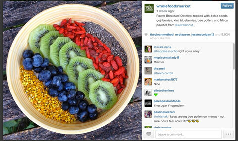 Whole Foods Instagram-afbeelding met #chia