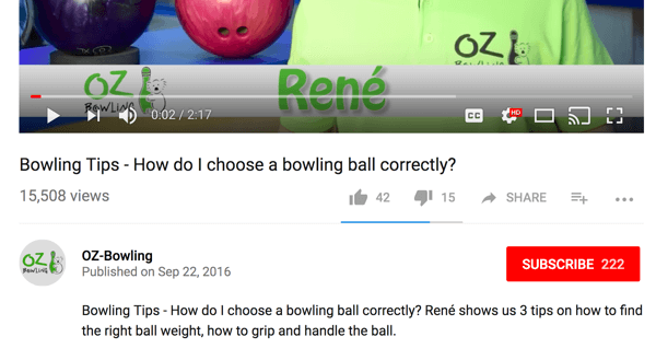OZ-Bowling vertaalde de oorspronkelijke Duitse titel en beschrijving in het Engels.