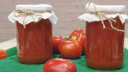 Hoe maak je tomatensaus voor de winter thuis? De makkelijkste manier om tomatensaus te maken