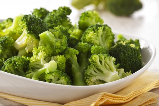 gekookte broccoli