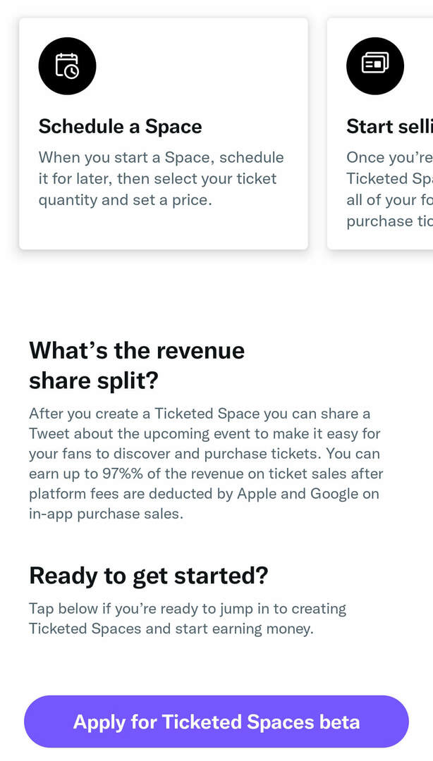 twitter-spaces-ticketed-monetization-opties-sell-tickets-limit-on-tickets-exclusiever-voorbeeld-1