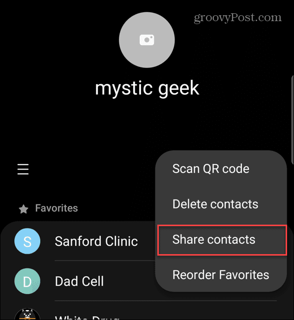 Contacten overzetten van Android naar Android