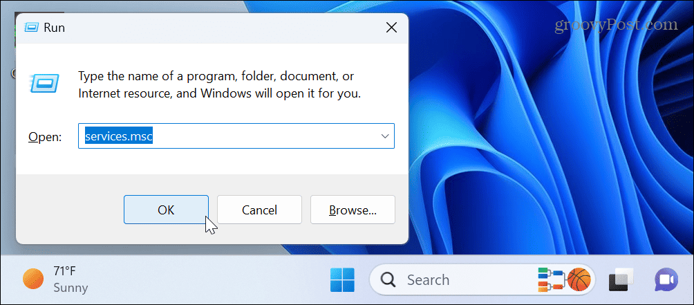 Herstel Windows Update-fout 0x8007001d