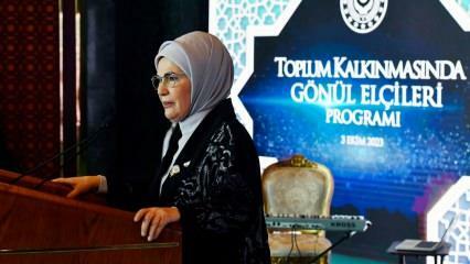 Emine Erdoğan vrijwillig ambassadeursprogramma voor gemeenschapsontwikkeling