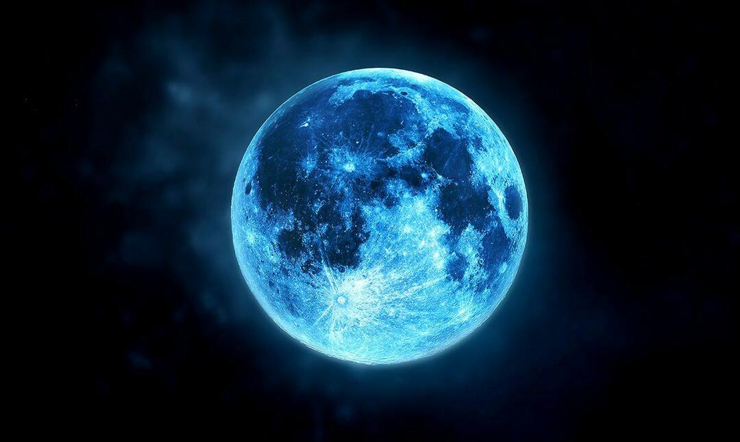 blauwe maan