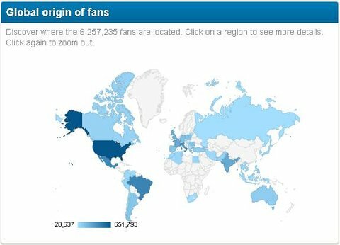wereldwijde fanbase