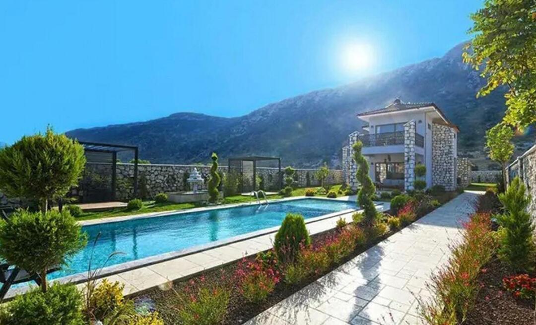 Kaş villa's beloven een heerlijke herfstvakantie!
