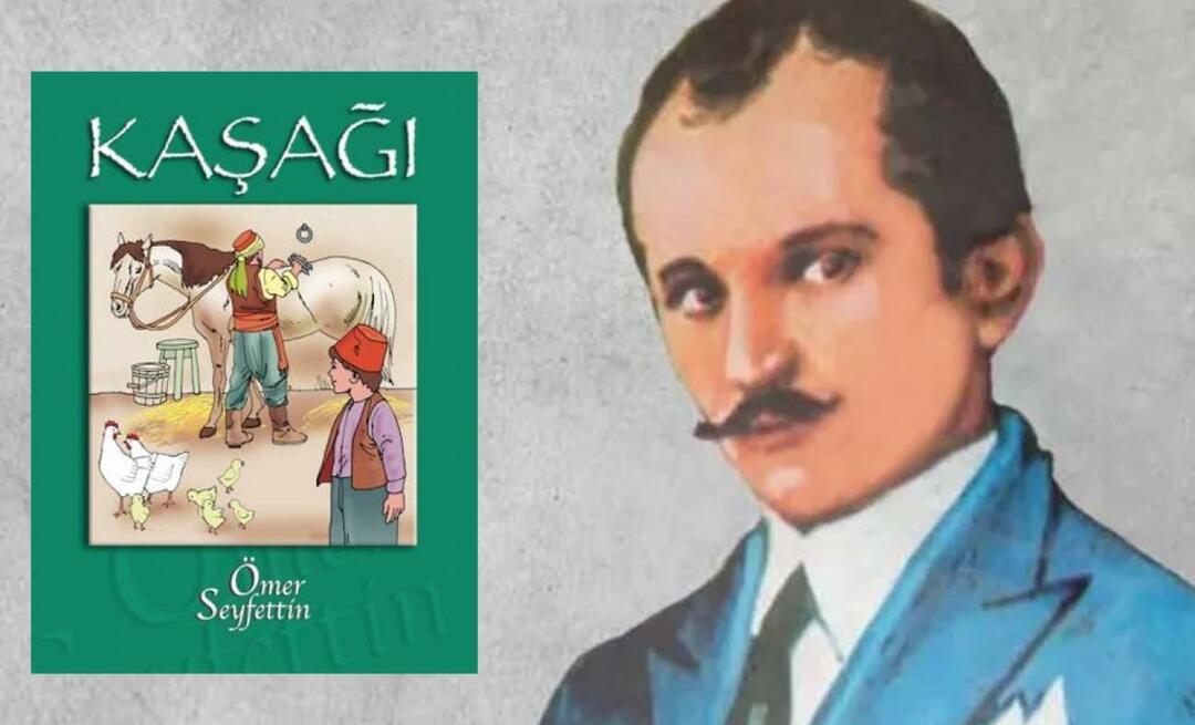 Onvergetelijk verhaal van Ömer Seyfettin: Kağızı! Wat is het onderwerp van het boek 'Kağı'?