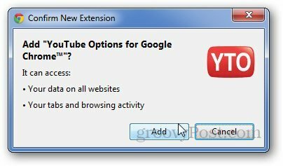 YouTube-opties 1