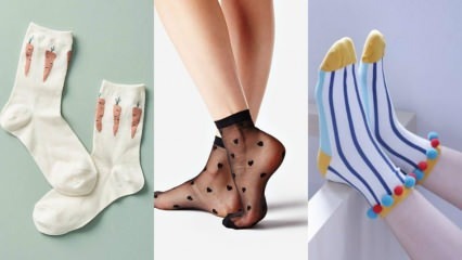 Hoe draag je sokken met een patroon? Trendy patroon sokken van het seizoen