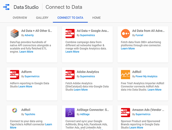 Tip 1 hoe u een gegevensbron koppelt aan Google Data Studio