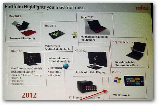 Fujitsu Prepping Windows 8-product