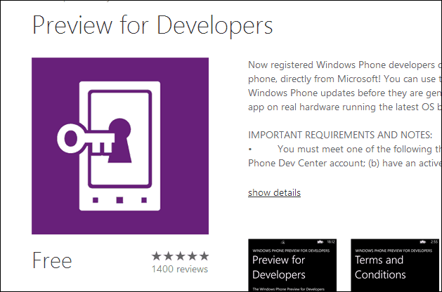 Hoe u Windows Phone 8.1-updates vroeg kunt krijgen met Preview voor ontwikkelaars