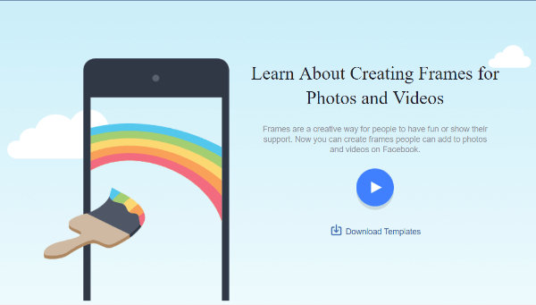 Met het nieuwe Camera Effects 'Platform van Facebook kan iedereen, inclusief eigenaars van Facebook-pagina's, aangepaste profielframes maken voor foto's van gebruikers.