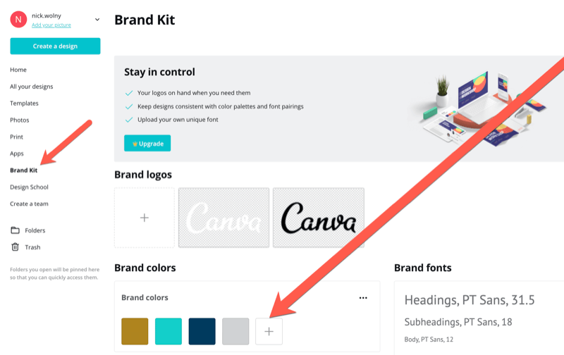 stappen voor het gebruik van Canva om merkafbeeldingen te maken voor Instagram-verhalen op live-evenementen