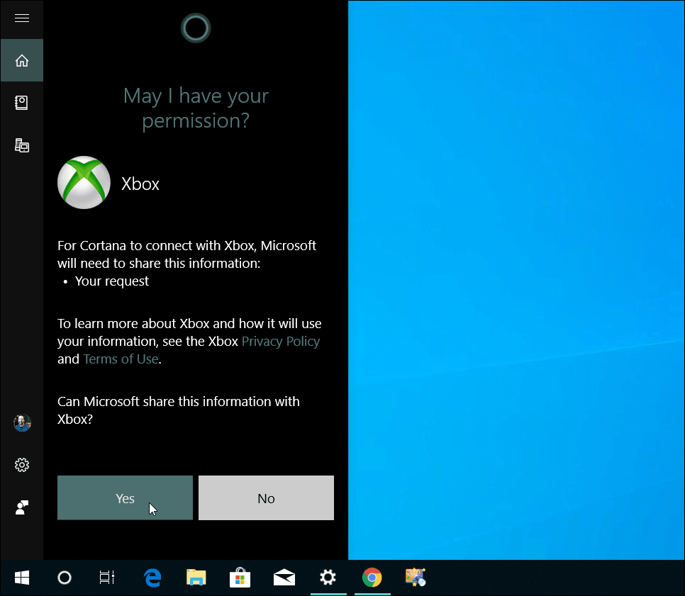 Sluit een Xbox One Cortana-pc aan