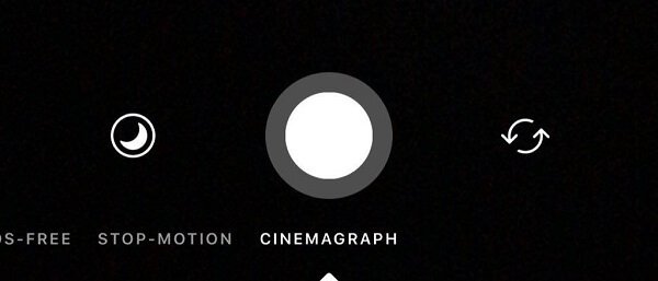 Instagram test een nieuwe Cinemagraph-functie in de camera.