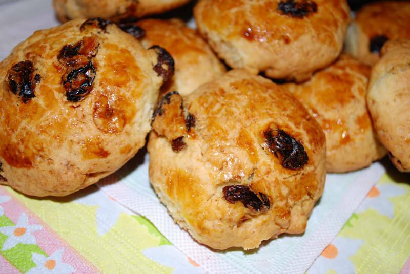 Hoe maak je de gemakkelijkste rozijnenkoekjes? Rozijnenkoekjes Recept