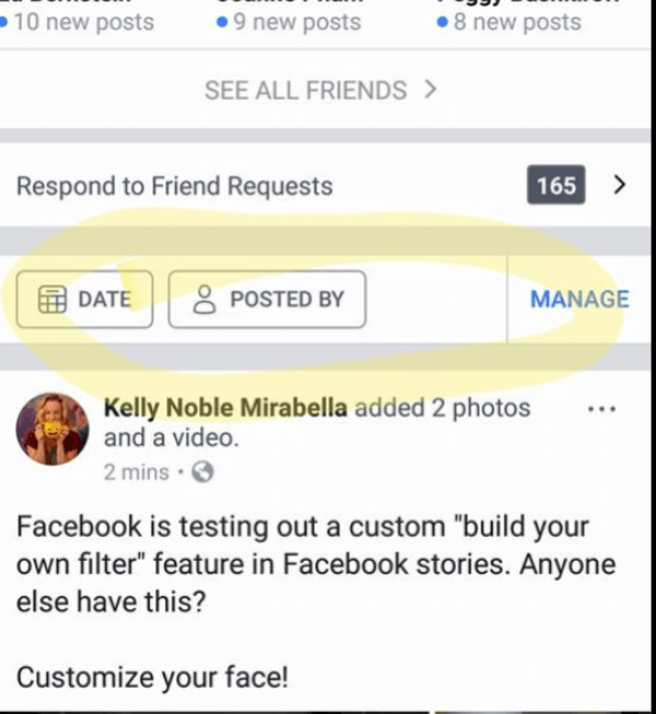 Facebook lijkt een gemakkelijke manier uit te rollen om berichten te zoeken, te filteren en te beheren die door jou, je vrienden of iedereen zijn gemaakt.