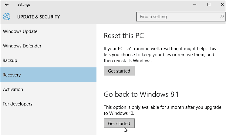 herstel Windows 10