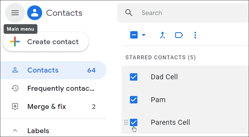 controleer contacten maak een groeps-e-maillijst in gmail
