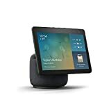 Gloednieuwe Echo Show 10 (3e generatie) | HD smart display met beweging en Alexa | Houtskool