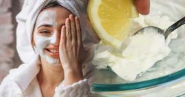Wat zijn de voordelen van een yoghurt- en citroenmasker voor de huid? Zelfgemaakte yoghurt en citroenmasker
