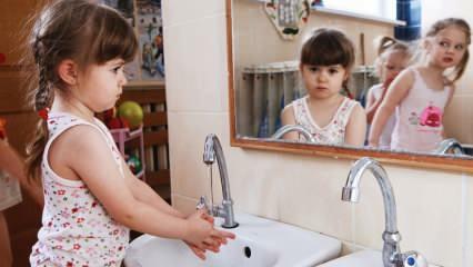 Manieren om kinderen te beschermen tegen infectie! Hoe leer je een kind handen wassen tegen coronavirus?