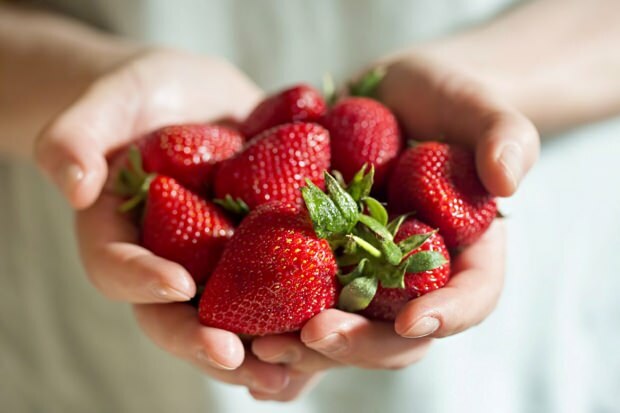 voordelen van aardbeien voor de huid