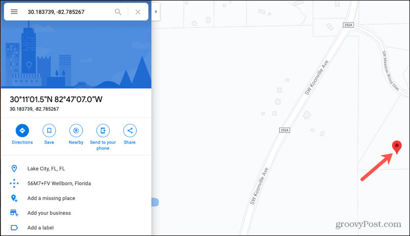 Locatiegegevens Google Maps Online